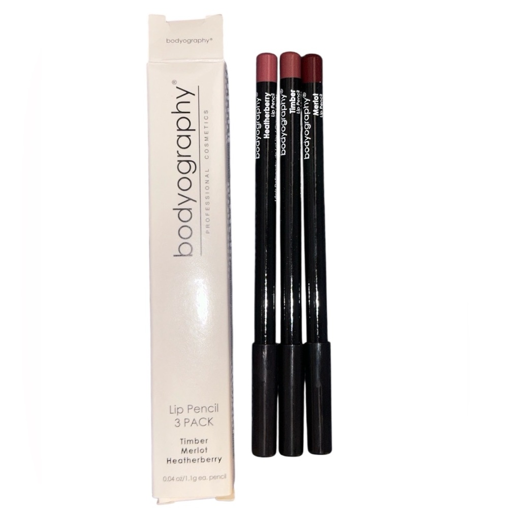 NIB📦 Bodyography 3 pack Lip Pencil Set 👄🖊️